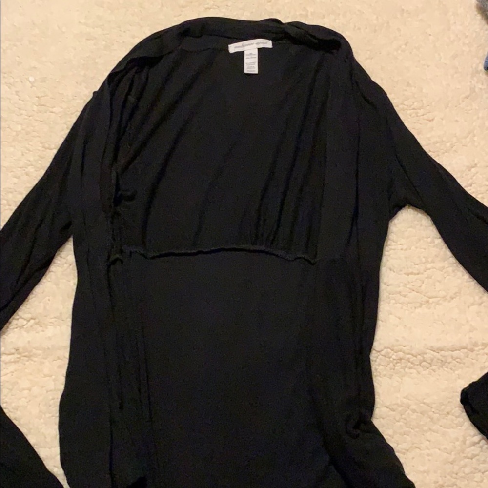 Black cardigan